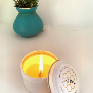beeswax travel candle